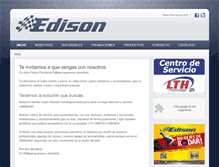 Tablet Screenshot of edisonautopartes.com